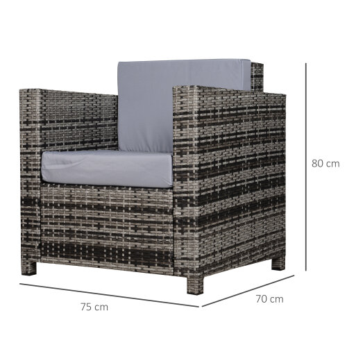 garden-patio-rattan-wicker-furniture-single-cube-chair-sofa-outdoor-grey-156188216