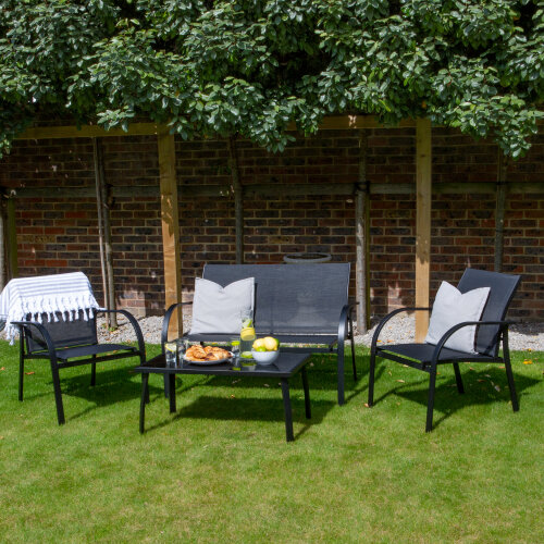 harbour-housewares-4-seater-metal-garden-sofa-furniture-set-grey-152581835